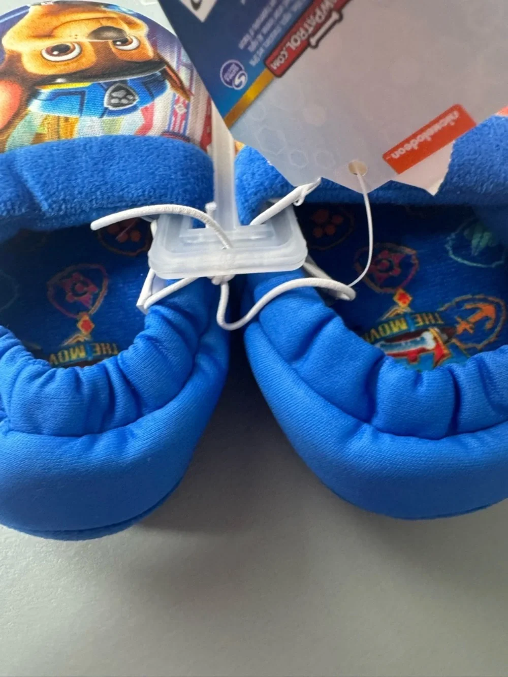 Paw Patrol the movie Marshall and chase Slip-On Character Slippers soft plush